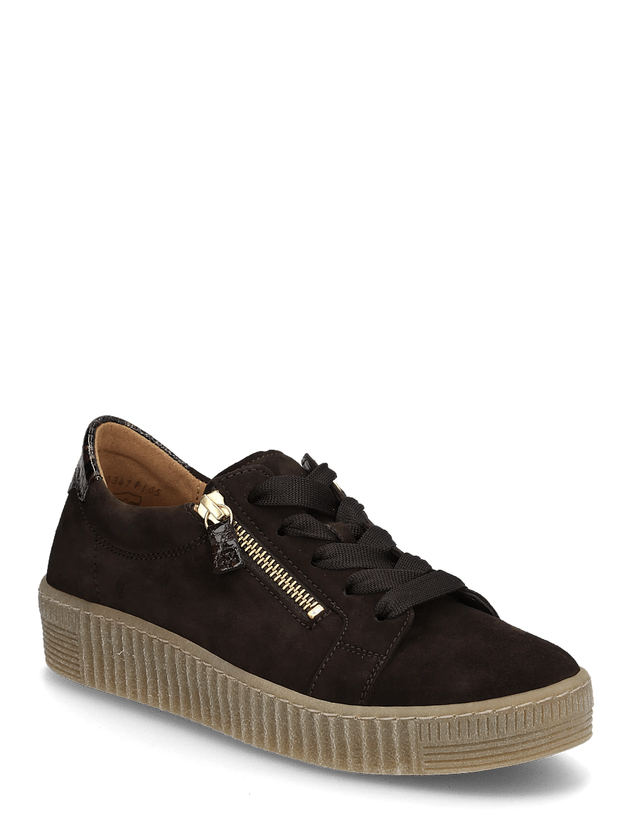 Gabor - Sneaker - plateau-sneaker - dark brown - 0