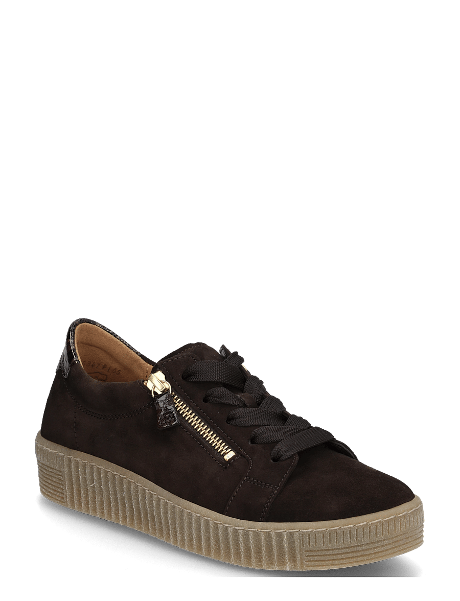Gabor - Sneaker - plateau-sneaker - dark brown - 0