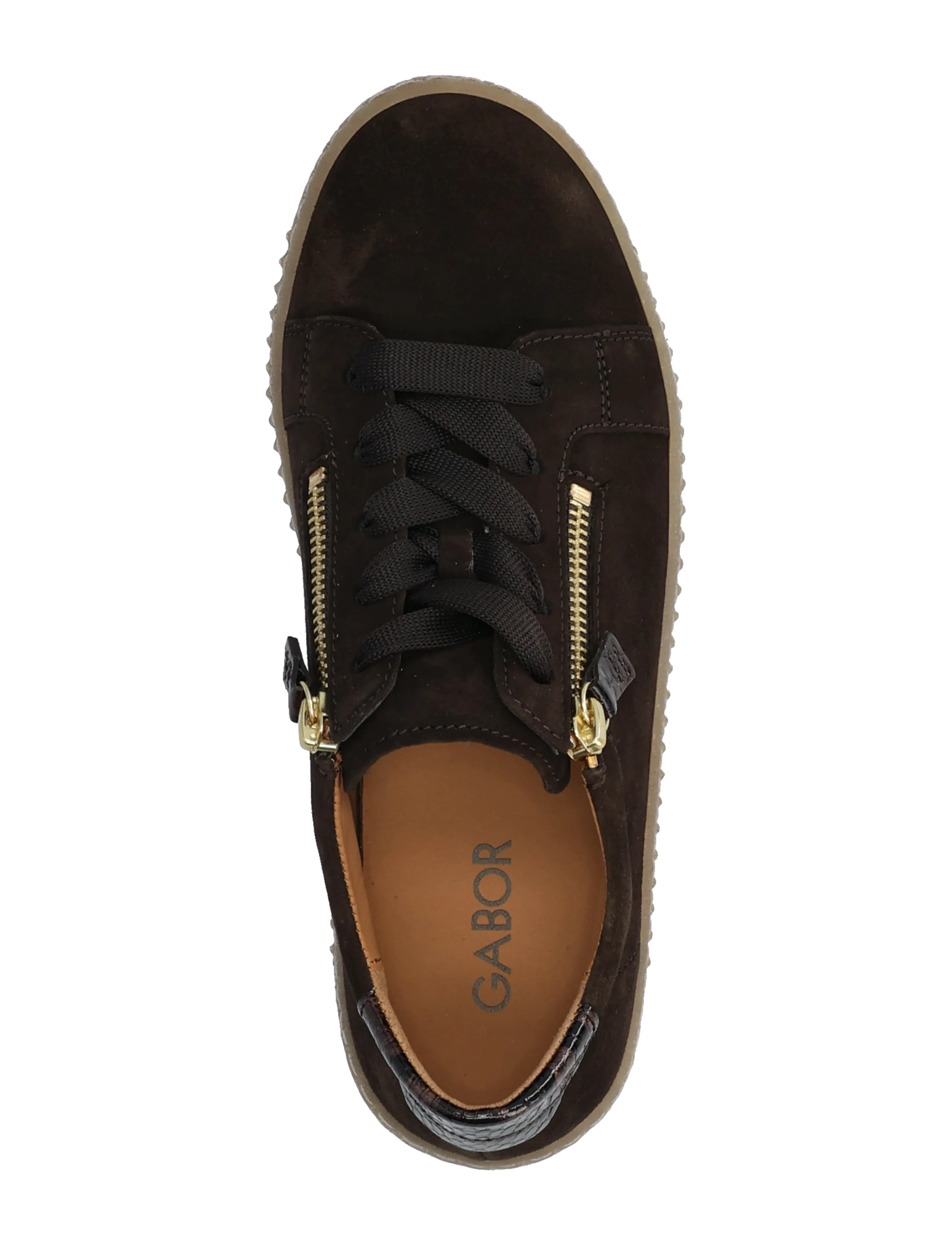 Gabor - Sneaker - platform sneakers - dark brown - 3