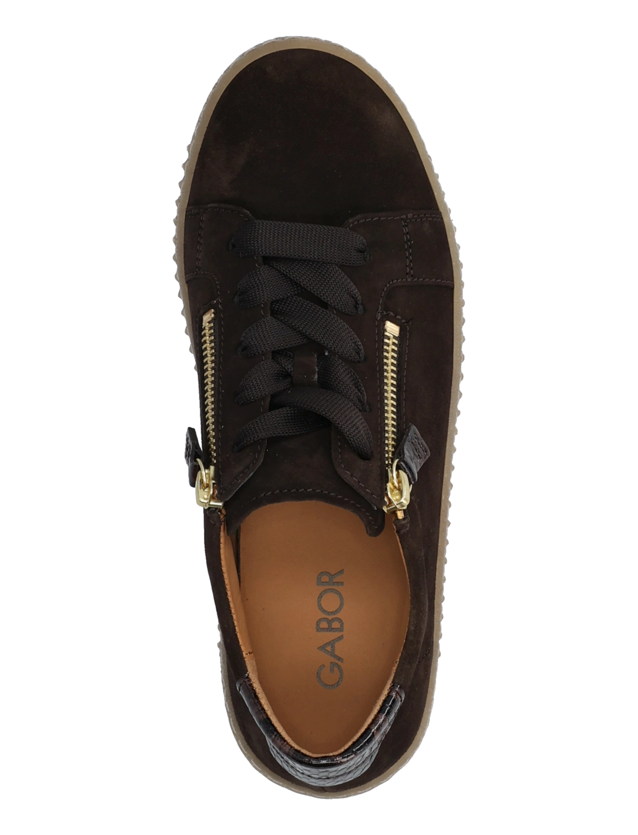 Gabor - Sneaker - plateau-sneaker - dark brown - 3