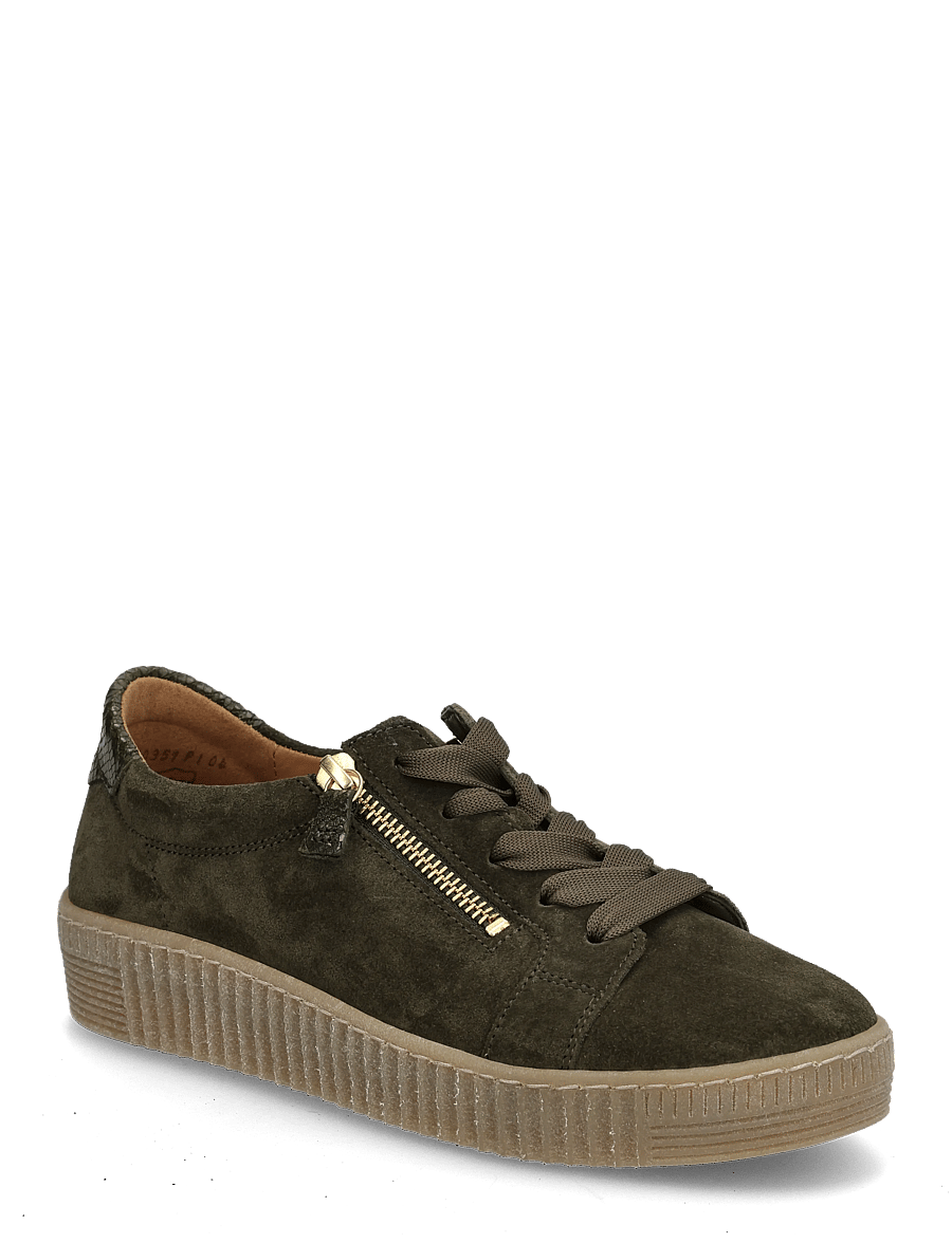 Gabor - Sneaker - platform sneakers - oliv green - 0