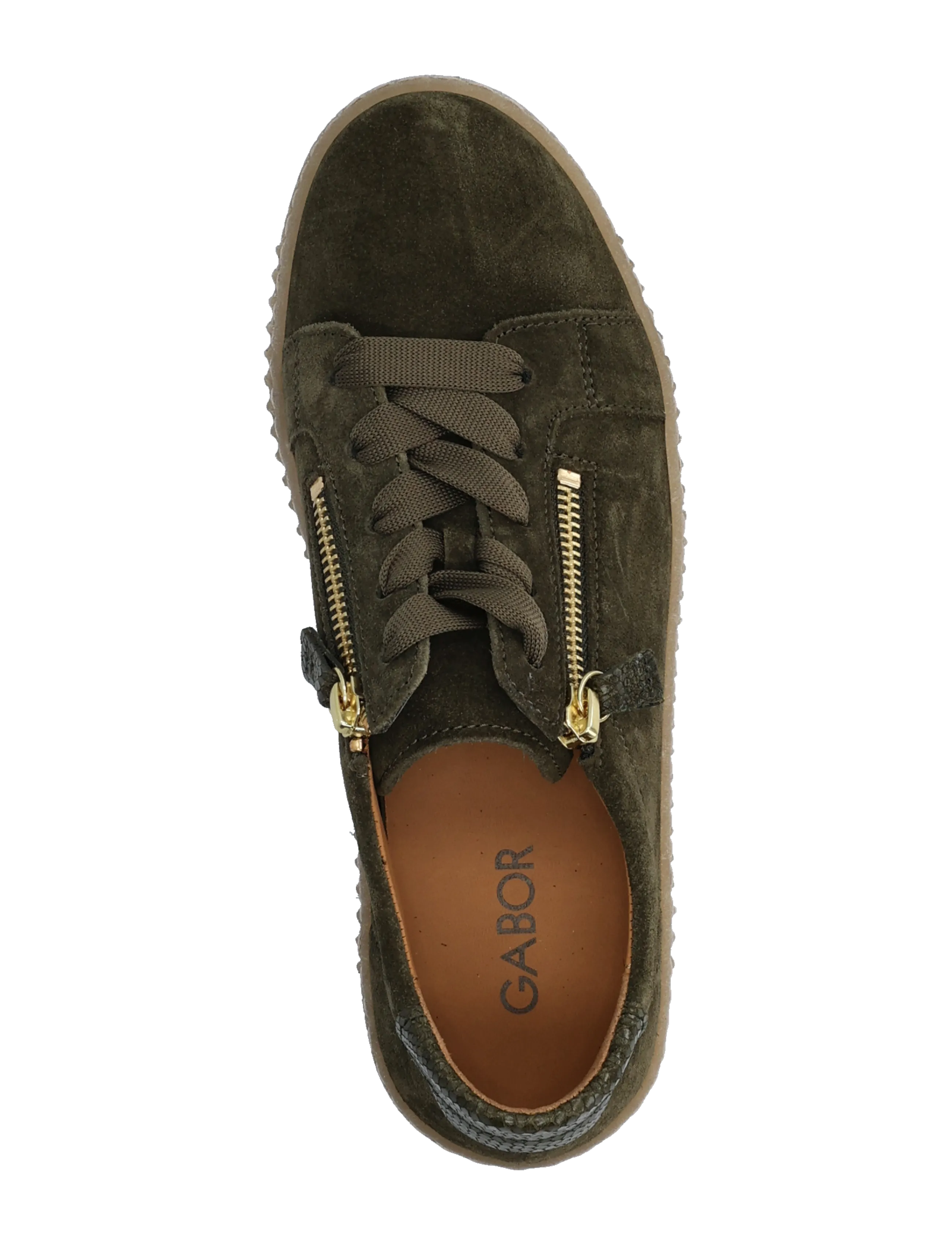 Gabor - Sneaker - platform sneakers - oliv green - 3