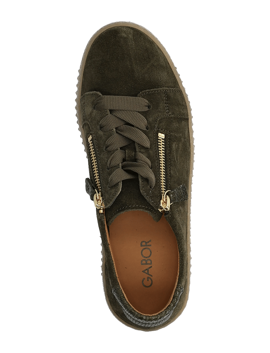 Gabor - Sneaker - platform sneakers - oliv green - 3