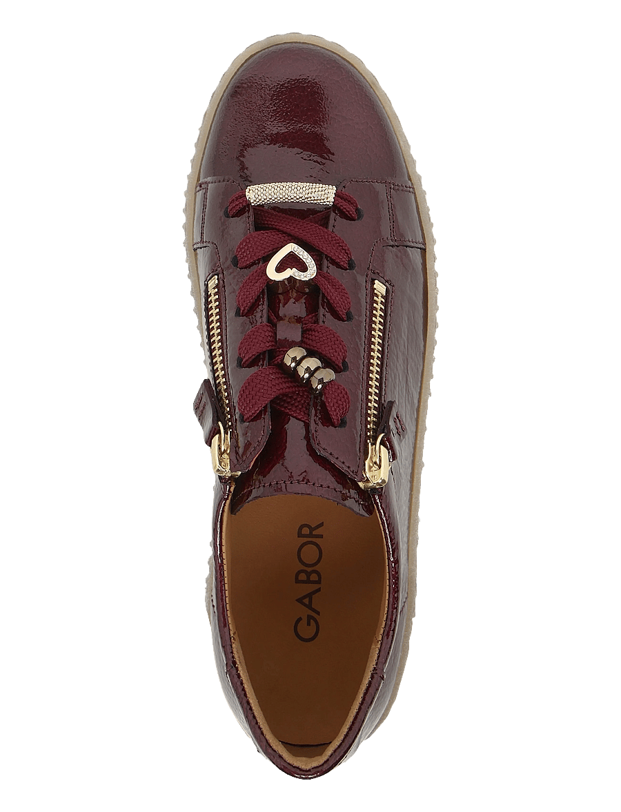 Gabor - Sneaker - niedrige sneaker - bordeaux - 3