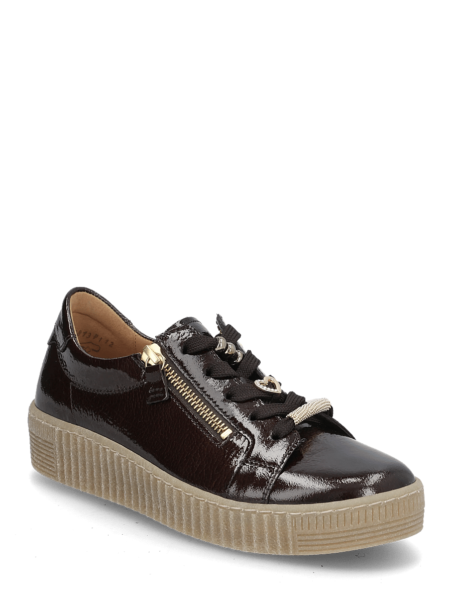 Gabor - Sneaker - låga sneakers - dark brown - 0