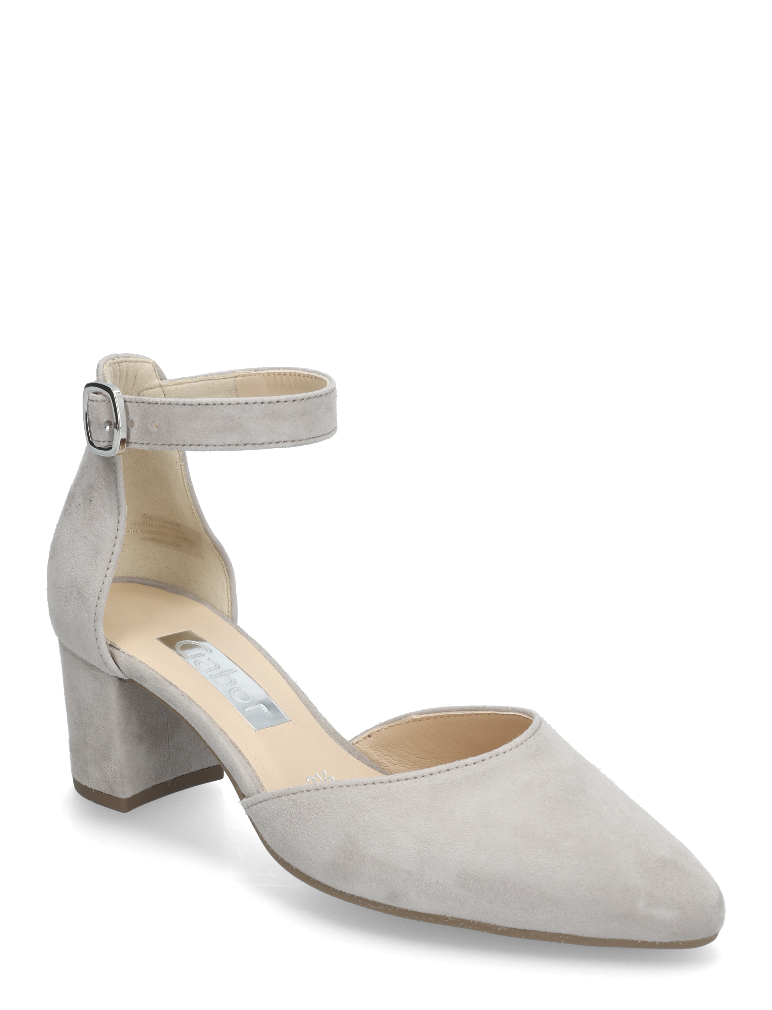 Gabor Ankle-strap pumps - Jalanõud - BEIGE / grey