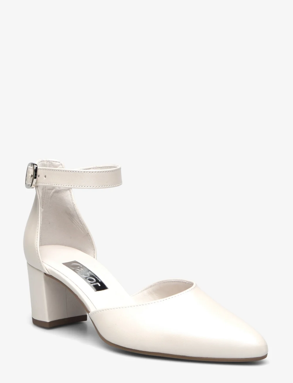 Gabor - Ankle-strap pumps - konfirmatsioon - pearl white - 0