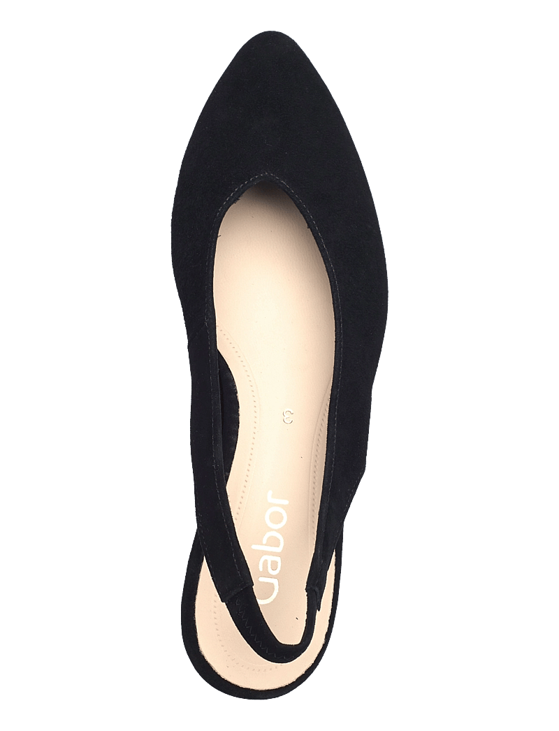 Gabor - Slingback - slingbacks mit absatz - black - 3