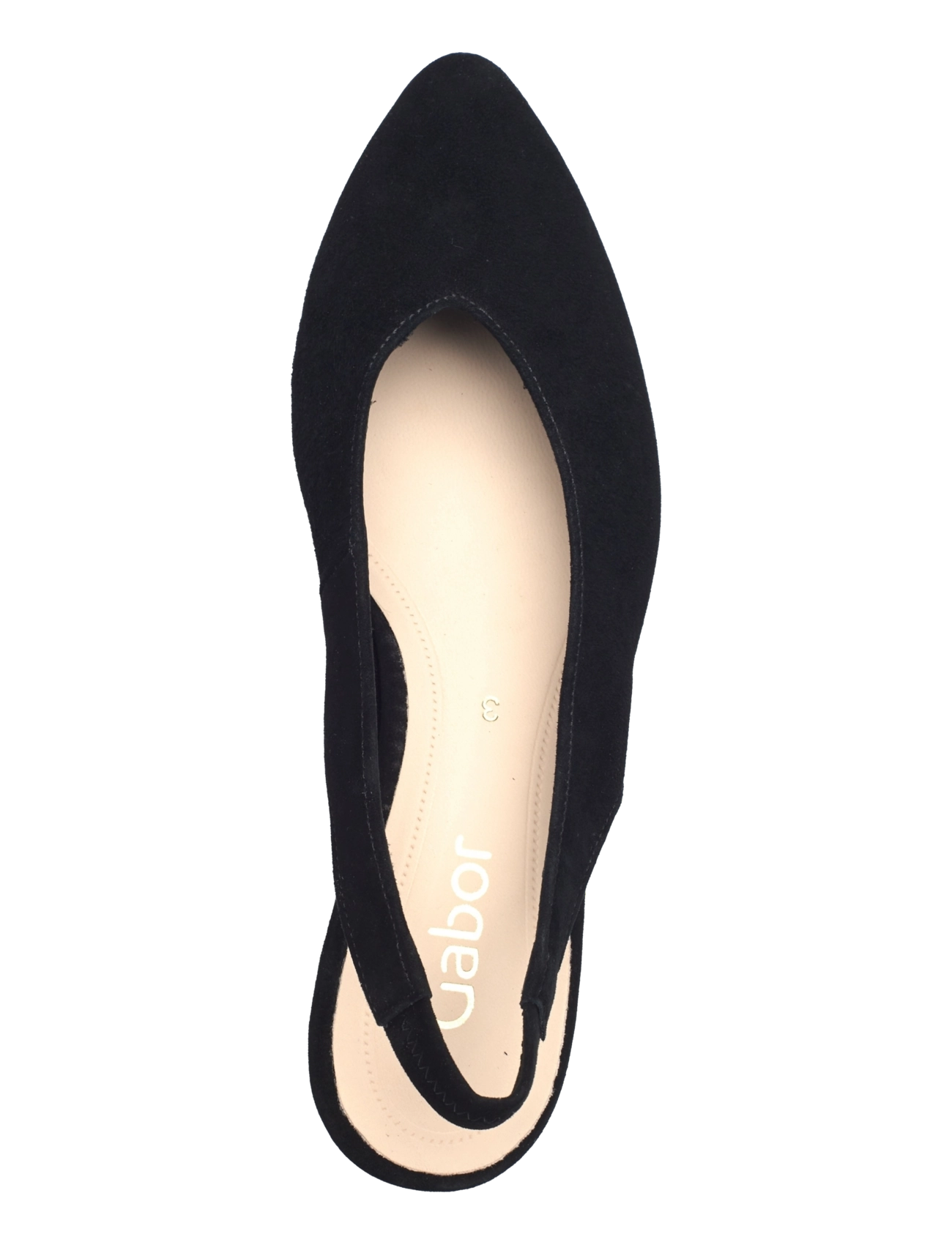 Gabor - Slingback - kvinnor - black - 3