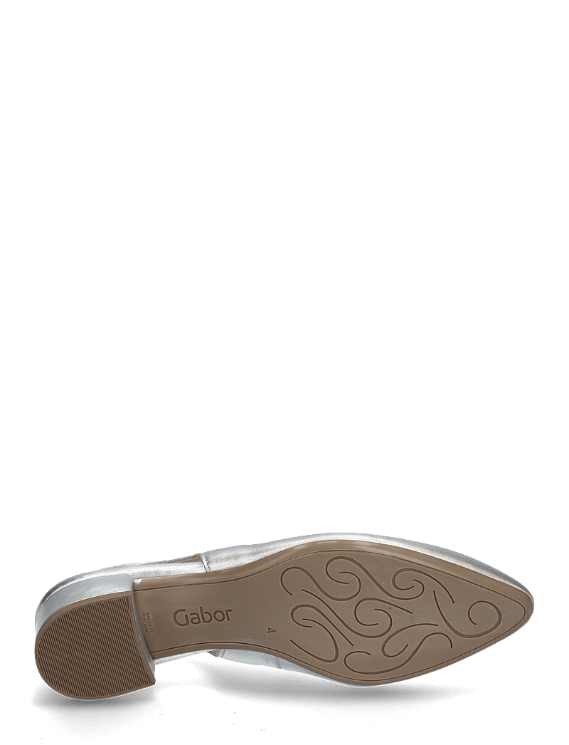 Gabor - Slingback - högklackade slingbacks - silver - 4