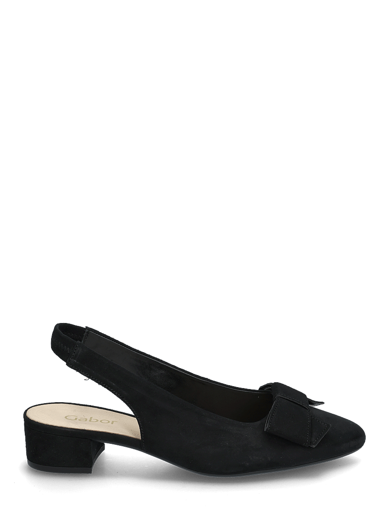 Gabor - Slingback - slingbacks mit absatz - black - 1