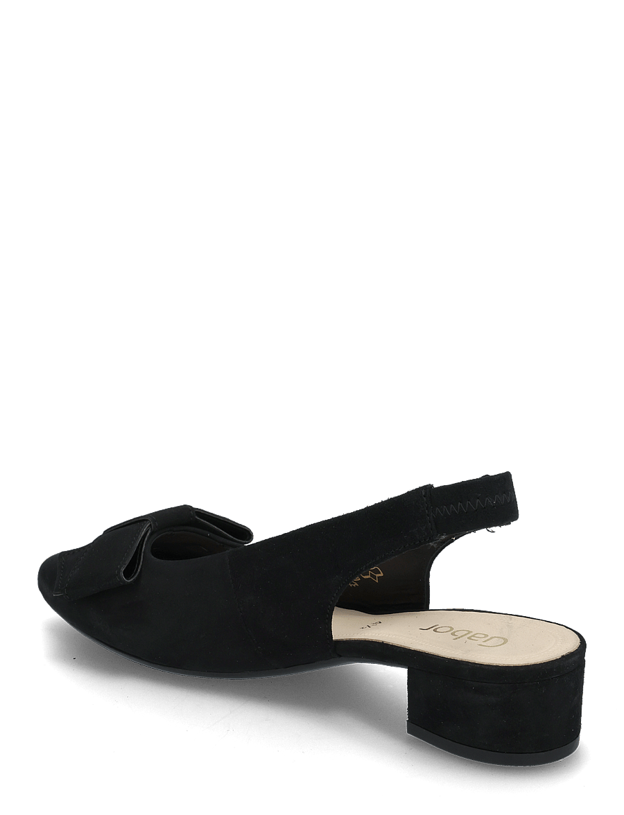 Gabor - Slingback - slingbacks med hæle - black - 2