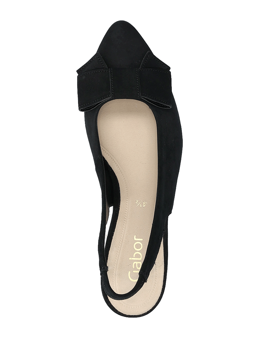 Gabor - Slingback - slingbacks med hæle - black - 3