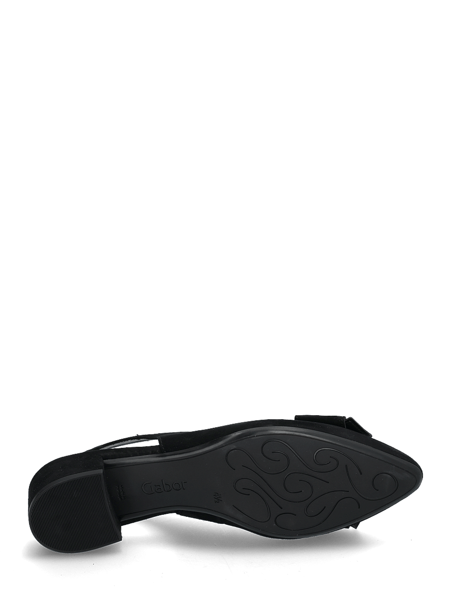 Gabor - Slingback - slingbacks med hæle - black - 4