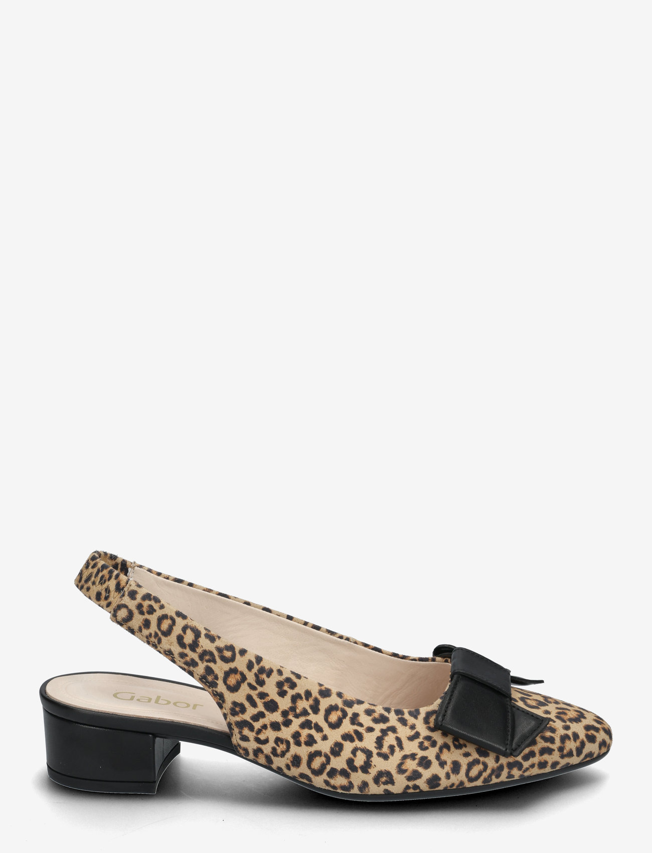 Gabor - Slingback - kvinder - leopard, black - 1