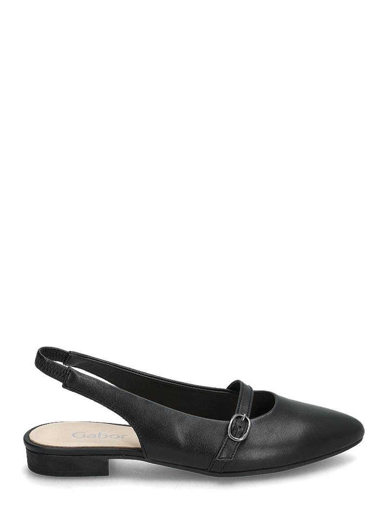 Gabor - Slingback - flache slingbacks - black - 1