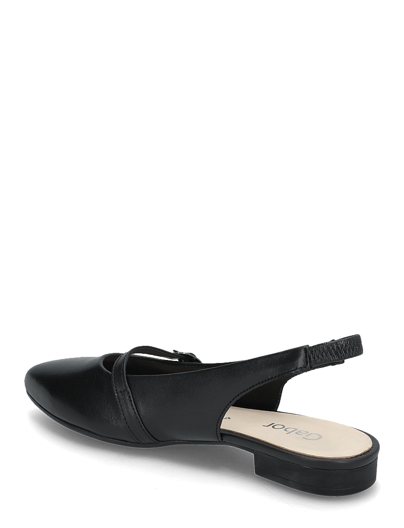 Gabor - Slingback - flache slingbacks - black - 2