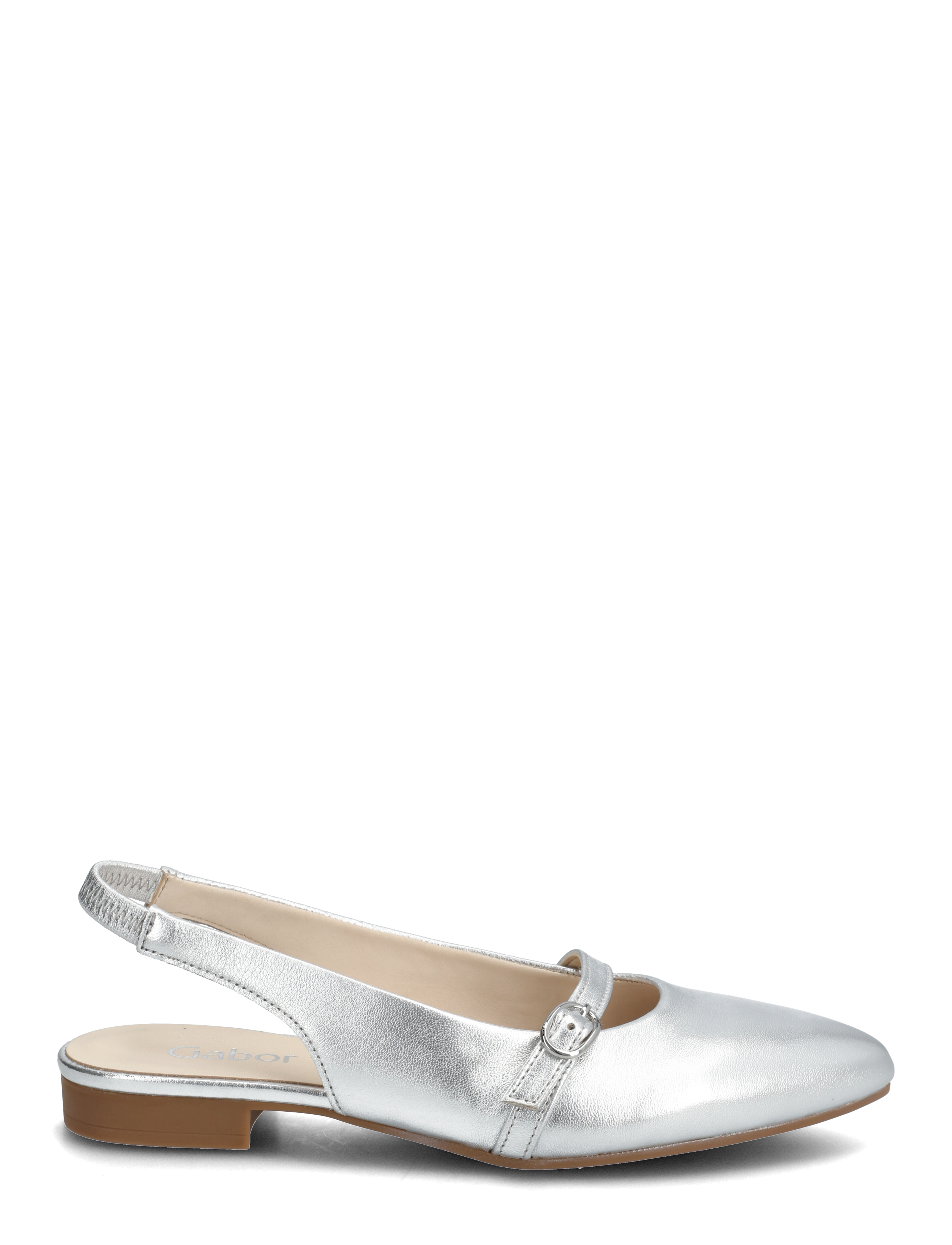 Gabor - Slingback - kvinder - silver - 1