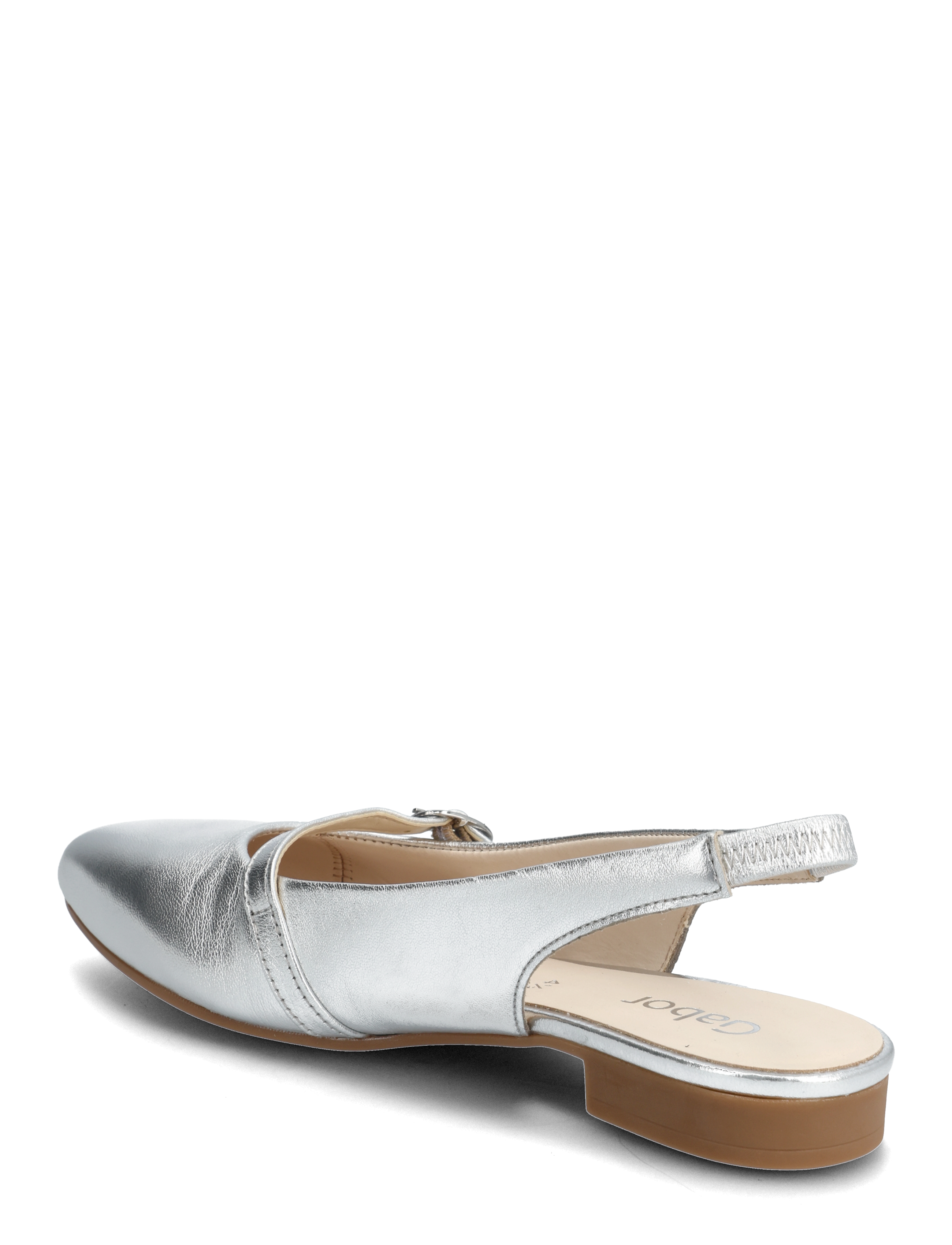 Gabor - Slingback - kvinder - silver - 2