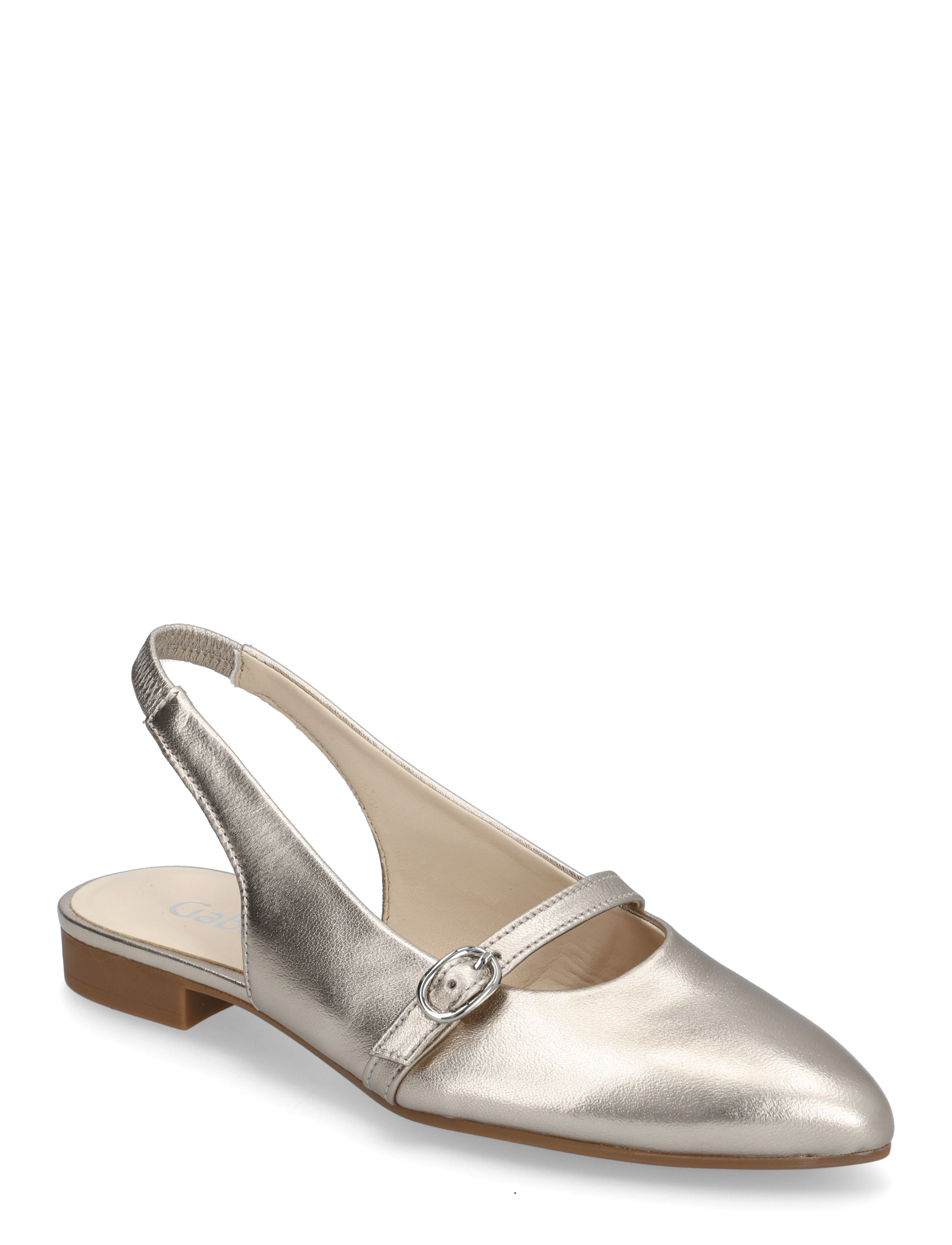 GABOR Slingback Silber - 37 - Damen