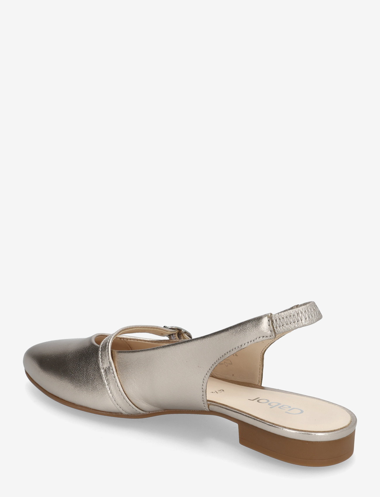 Gabor - Slingback - platta slingbacks - soft gold - 2