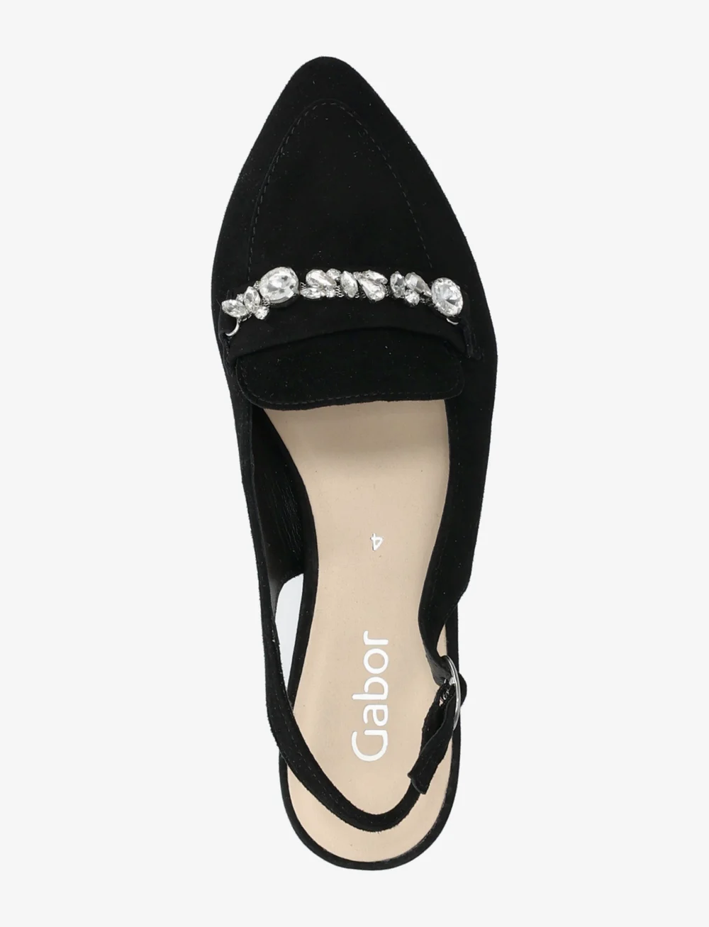 Gabor - Slingback - flade slingbacks - black - 3