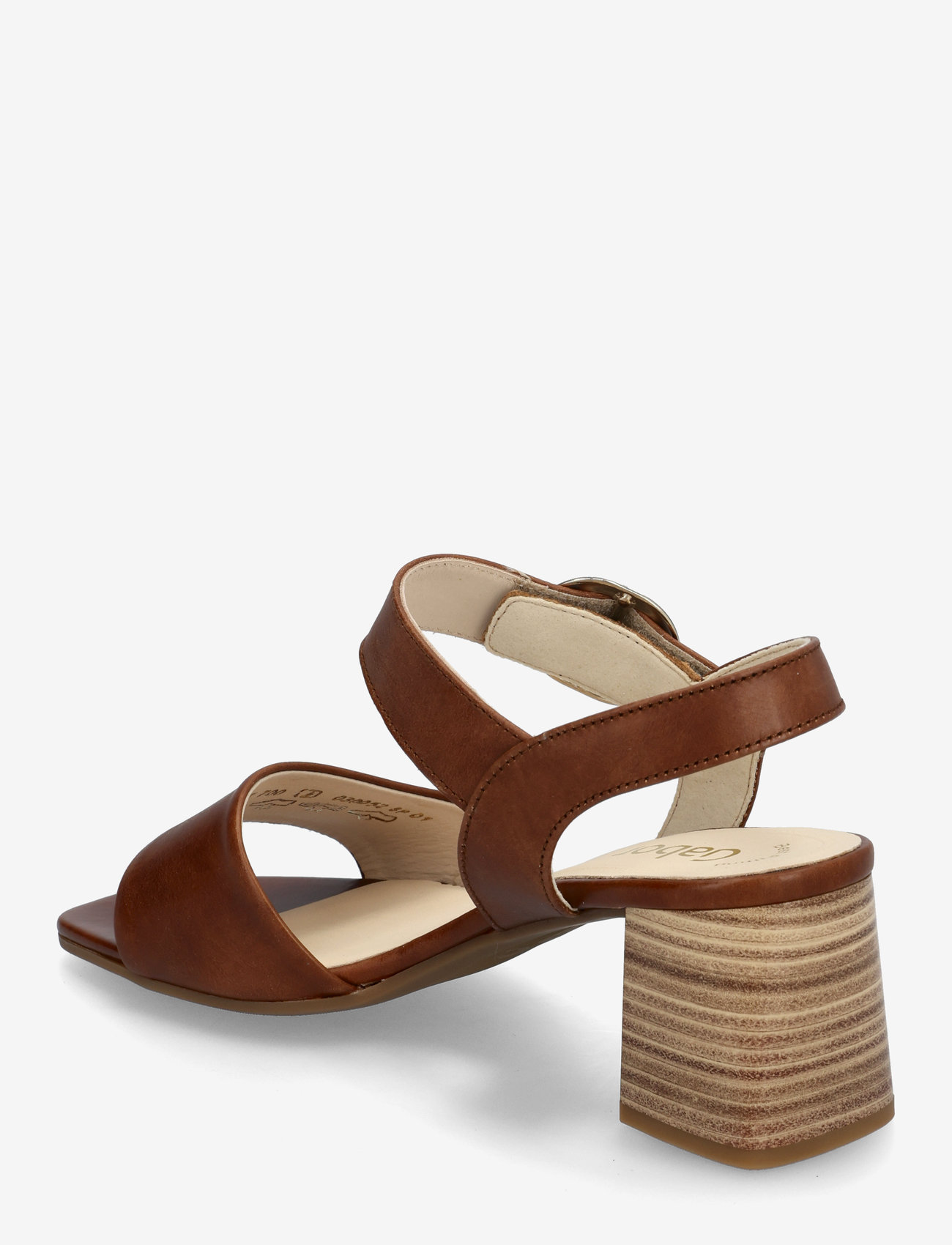 Gabor - Ankle-strap sandal - flache sandalen - cognac - 2