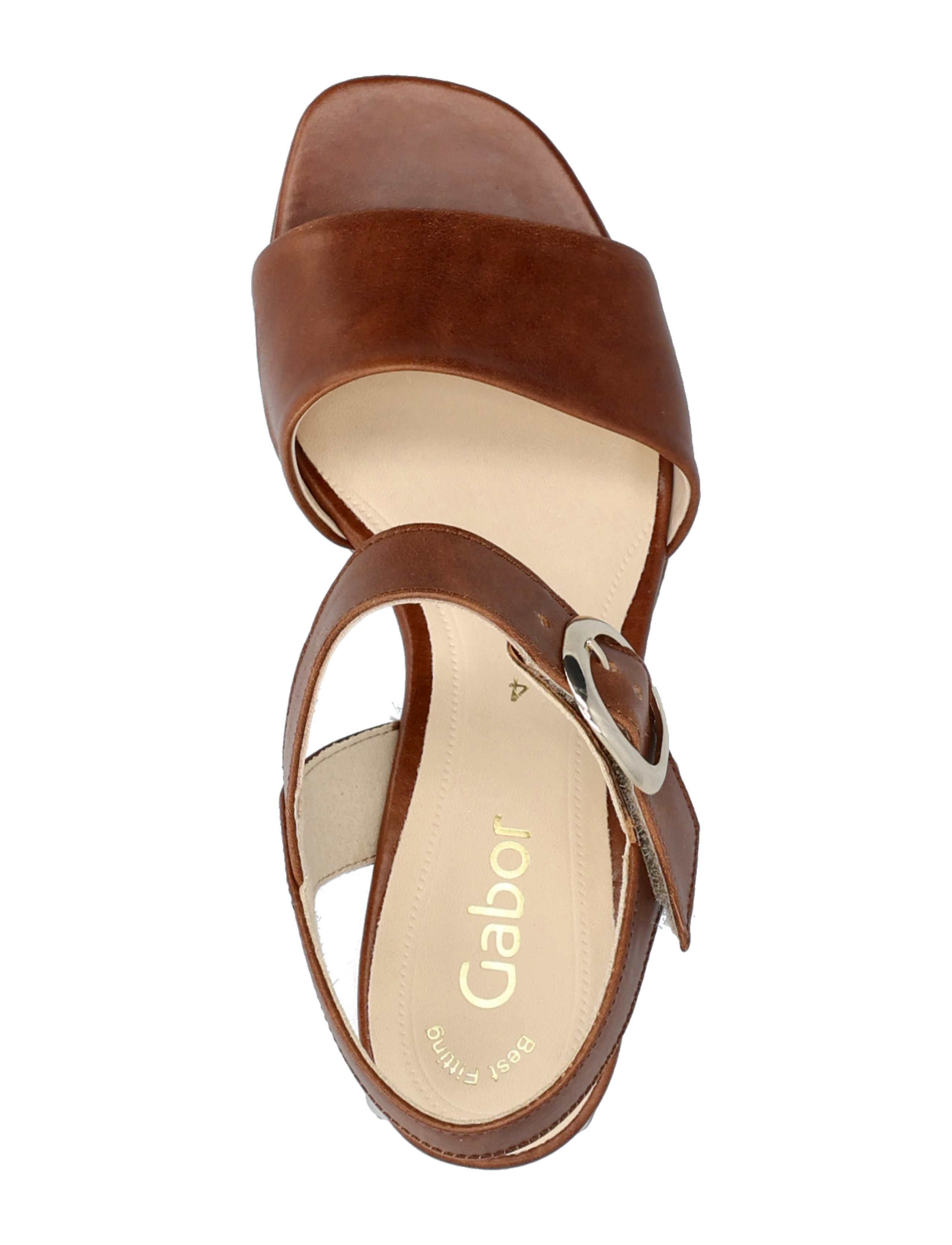 Gabor - Ankle-strap sandal - flade sandaler - cognac - 3