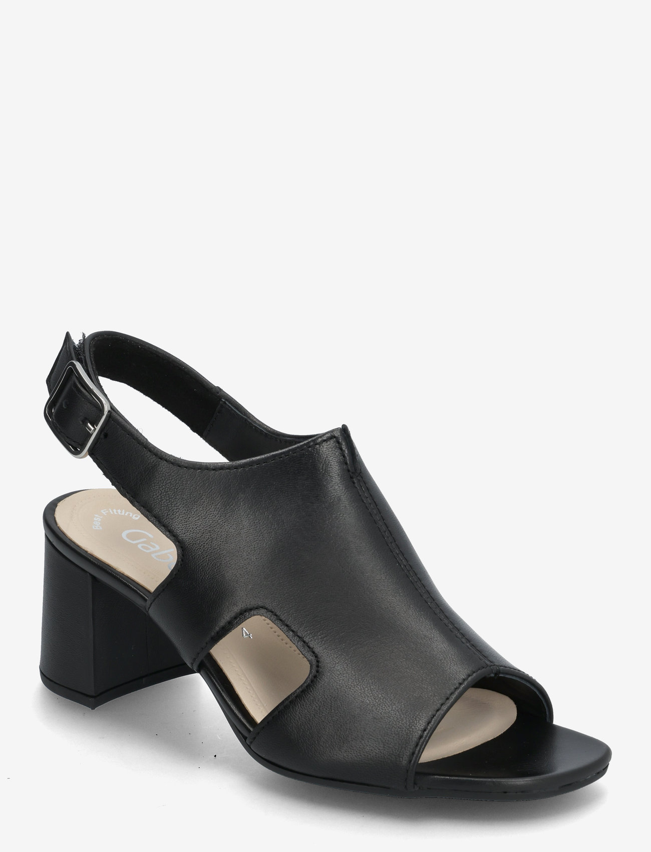 Gabor - Ankle-strap sandal - sandaletten - black - 0