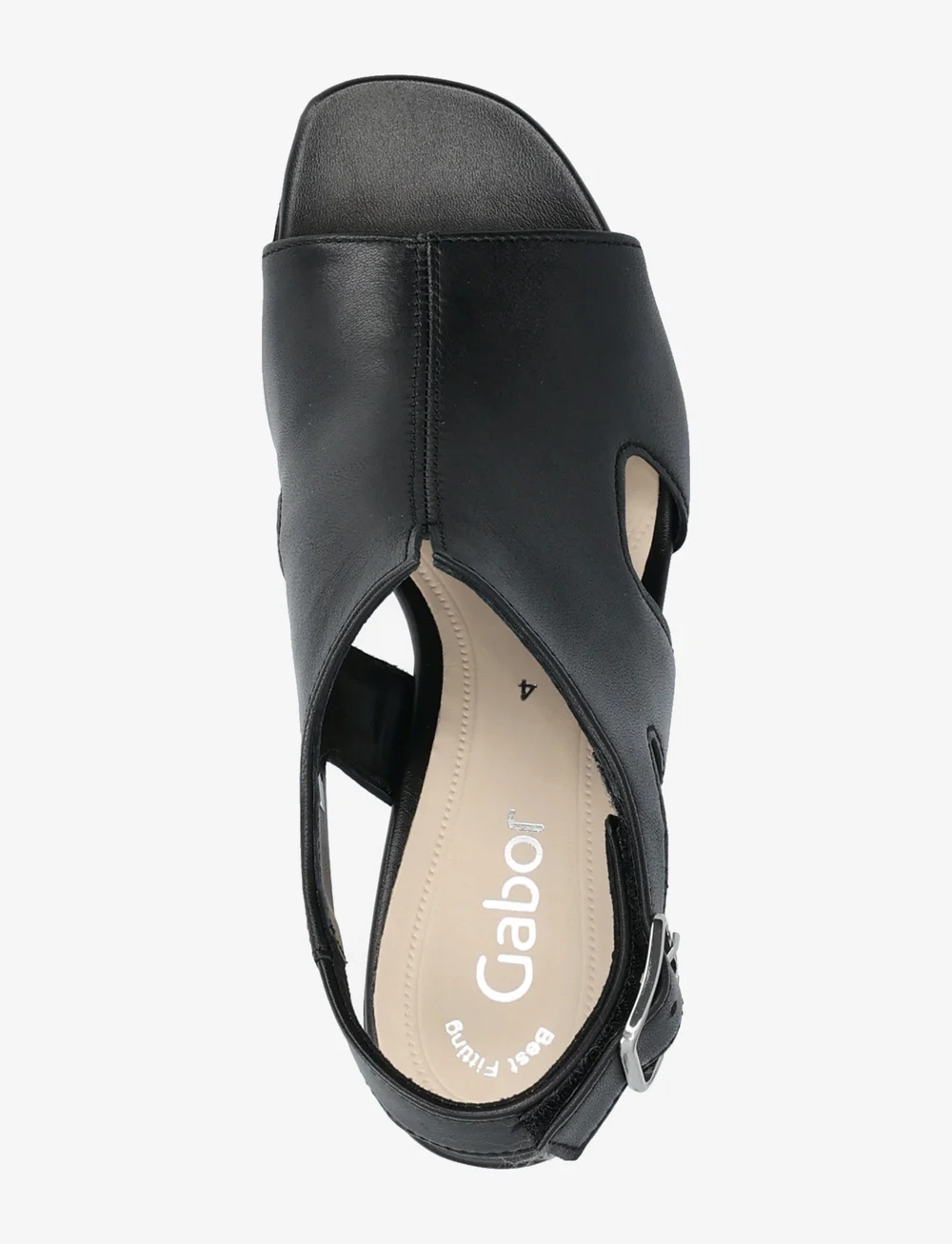Gabor - Ankle-strap sandal - sandaler med hæl - black - 3