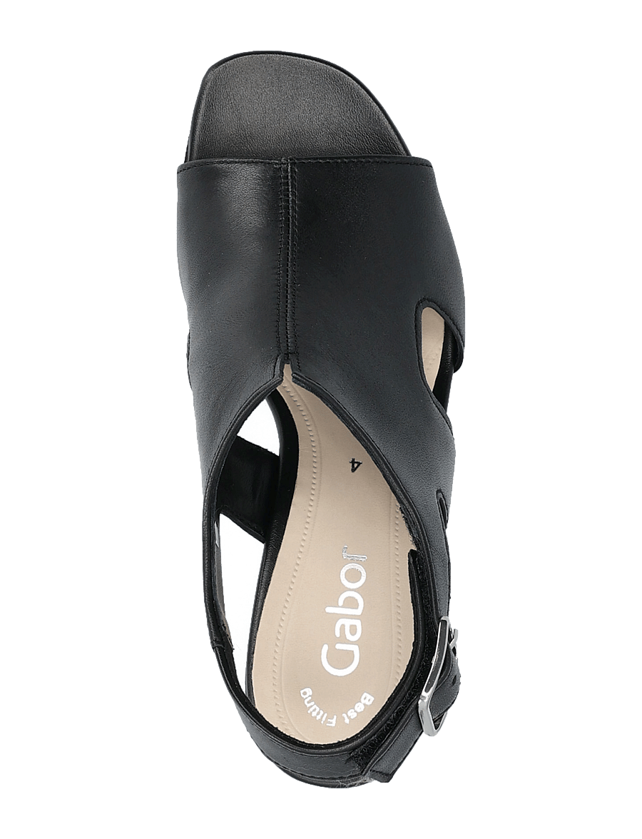 Gabor - Ankle-strap sandal - sandaletten - black - 3