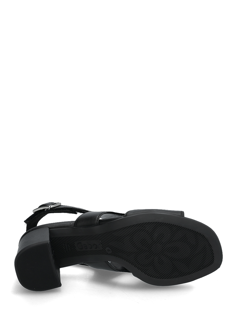 Gabor - Ankle-strap sandal - sandaletten - black - 4