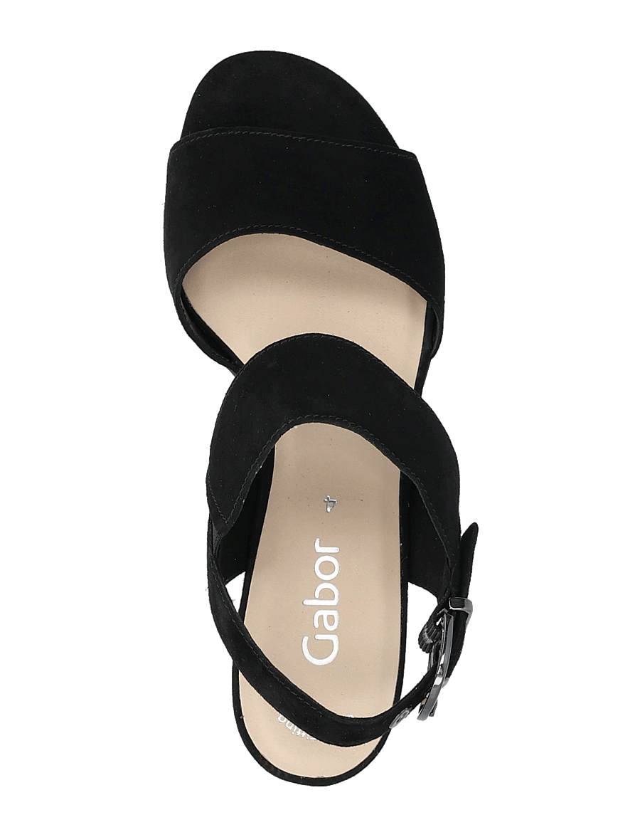 Gabor - Ankle-strap sandal - black - 3