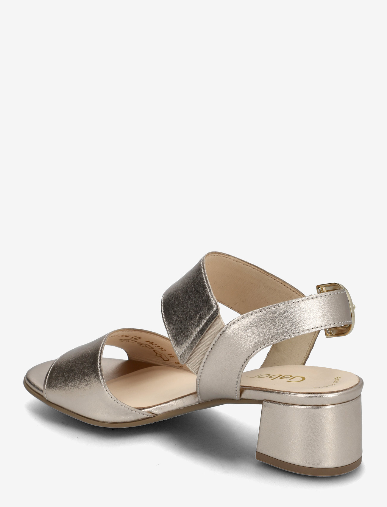 Gabor - Ankle-strap sandal - sandaler med hæl - soft gold - 2