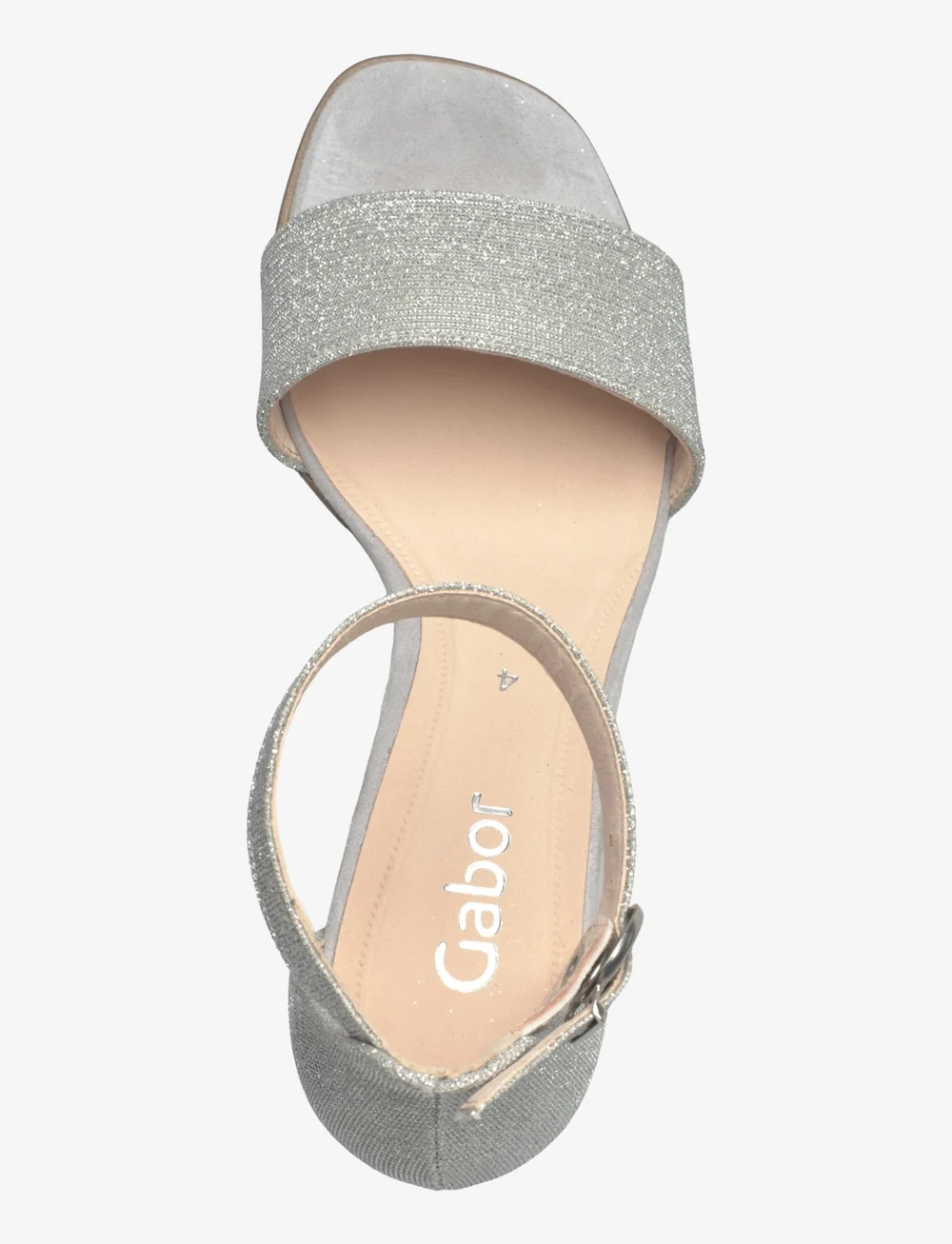 Gabor - Ankle-strap sandal - sandaletten - silver - 3