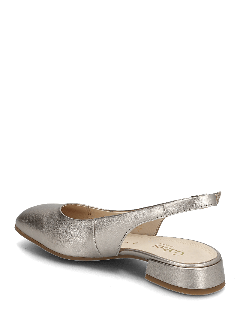 Gabor - Slingback - flache slingbacks - soft gold - 2