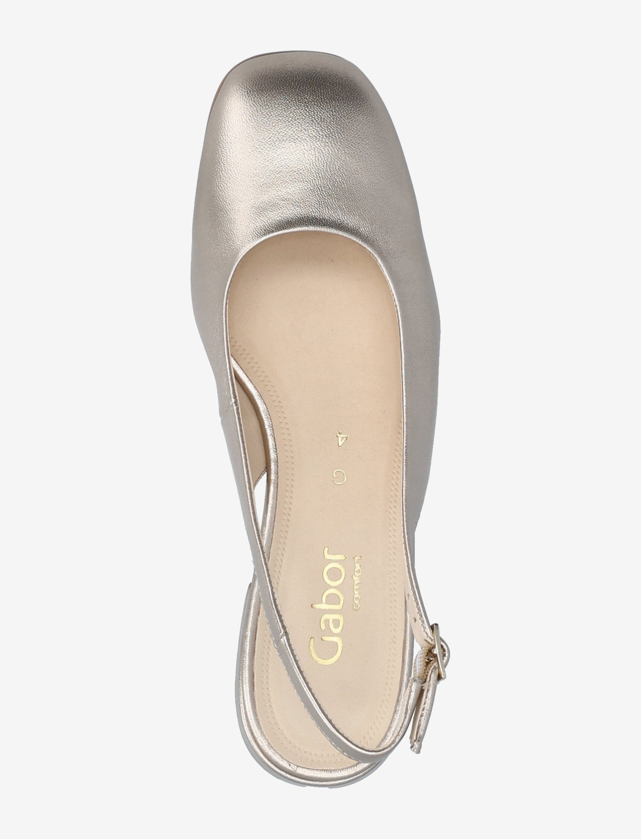 Gabor - Slingback - kvinder - soft gold - 3