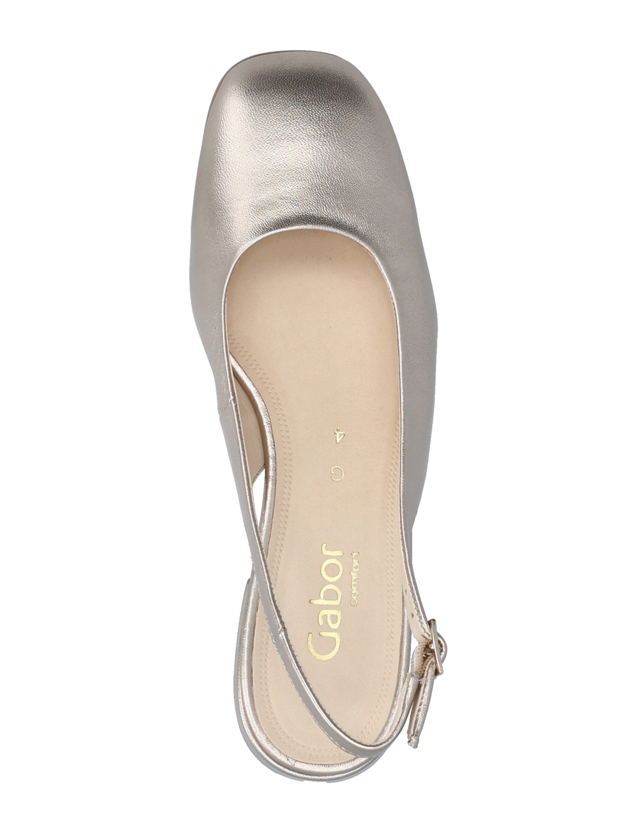 Gabor - Slingback - kvinnor - soft gold - 3