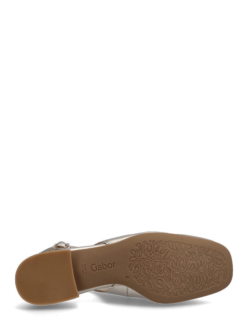 Gabor - Slingback - flache slingbacks - soft gold - 4
