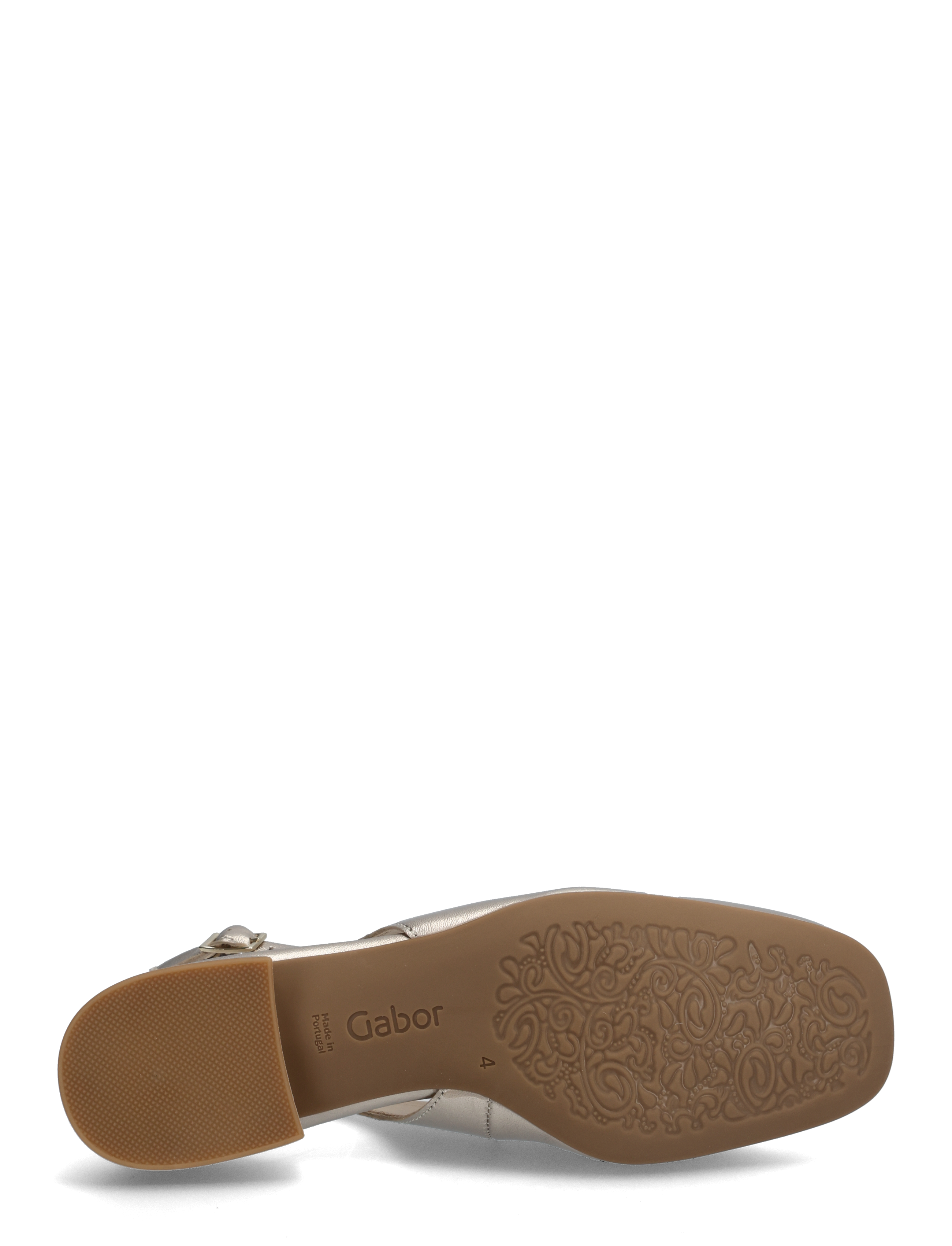 Gabor - Slingback - kvinnor - soft gold - 4