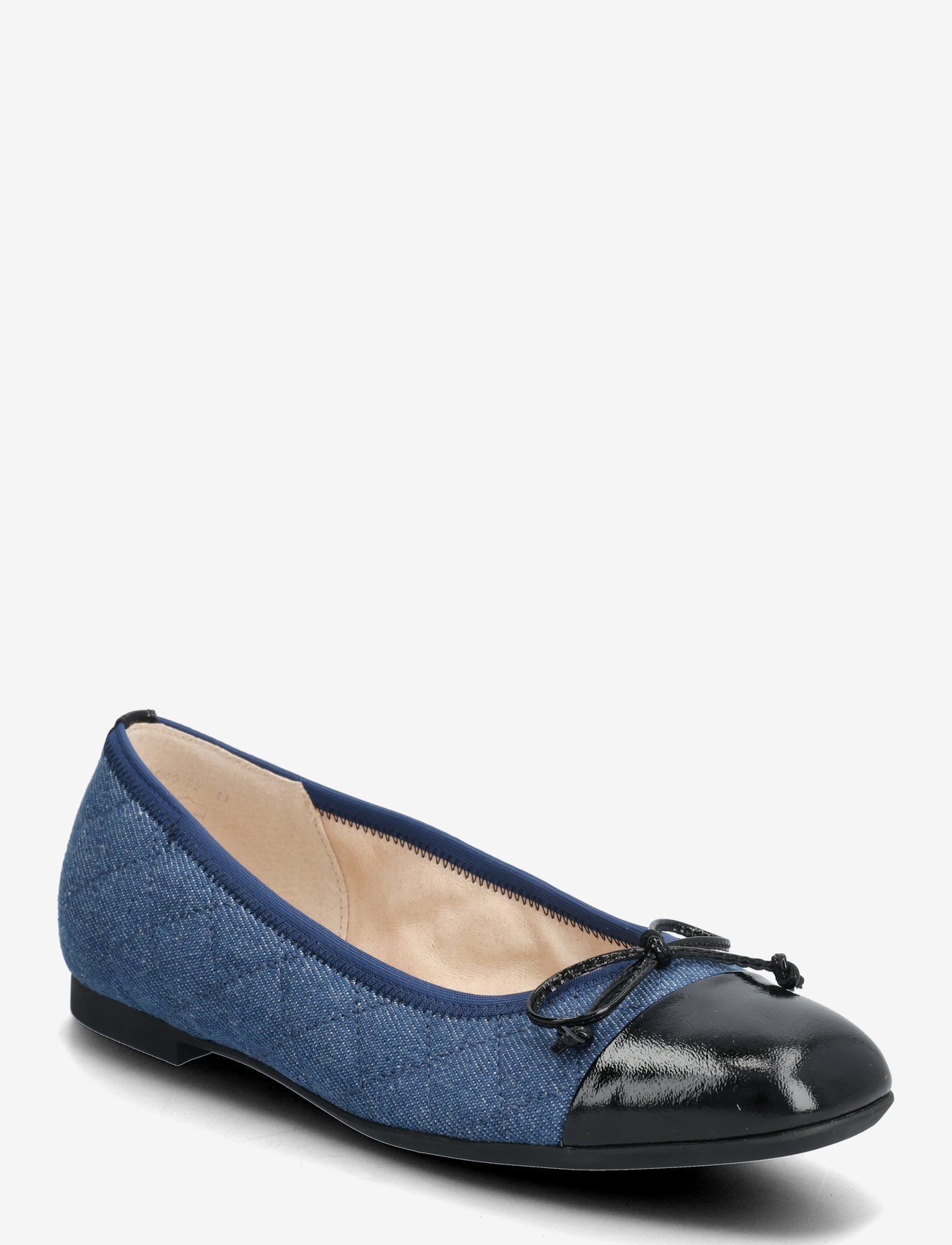 Gabor - Ballerina - ballerinas - black, jeans blue - 0