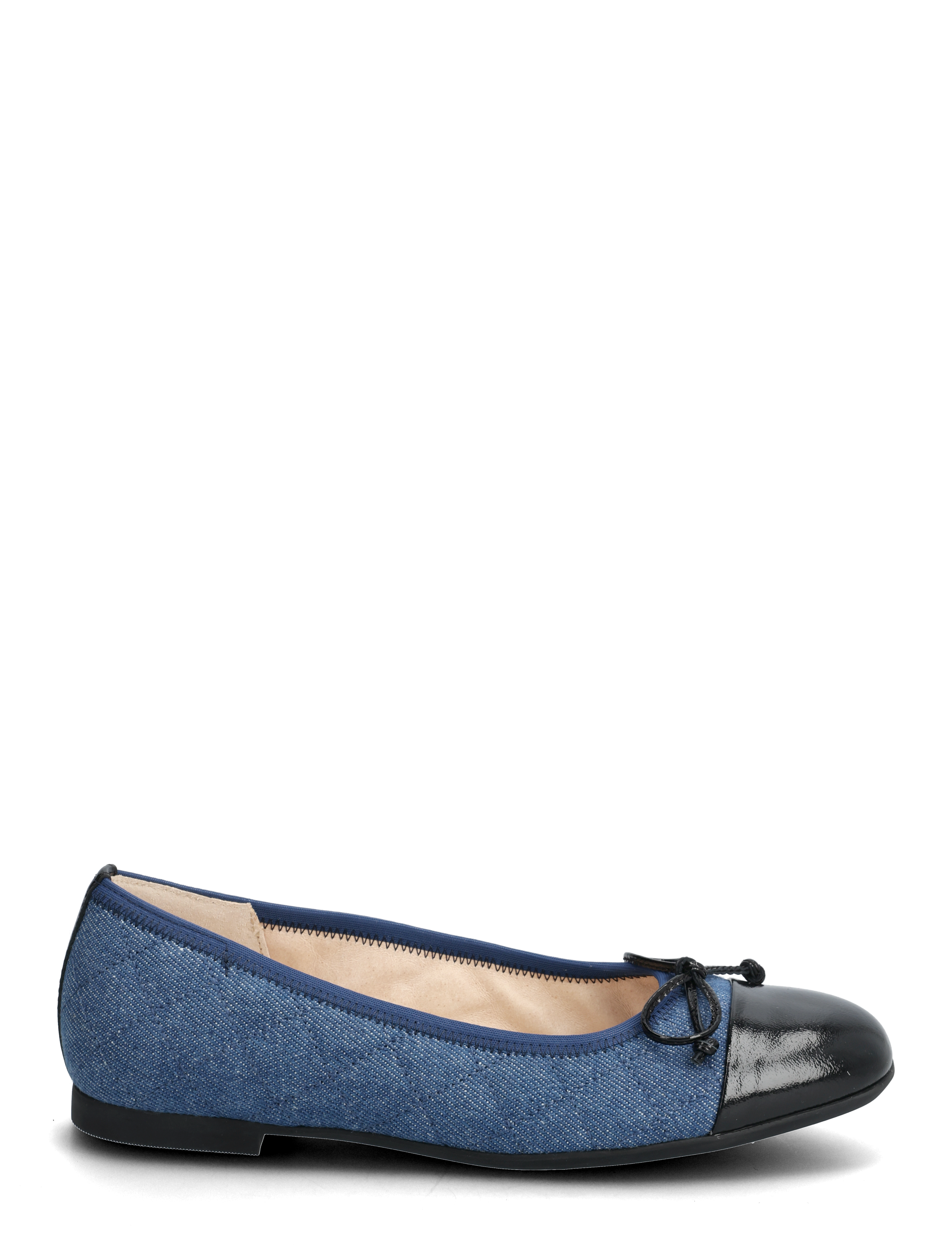 Gabor - Ballerina - black, jeans blue - 1
