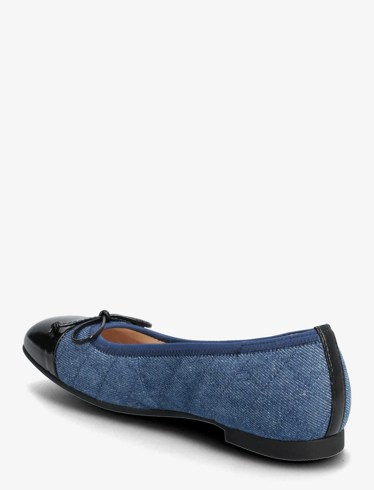 Wide Fit Gabor Navy Ballet Pumps Gabor Ballerina (GAB62612) Ballerinas