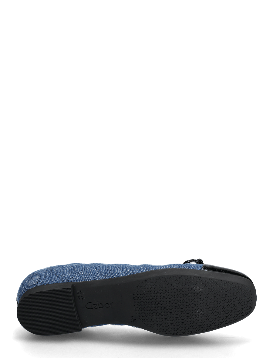 Gabor - Ballerina - særlige begivenheder - black, jeans blue - 4