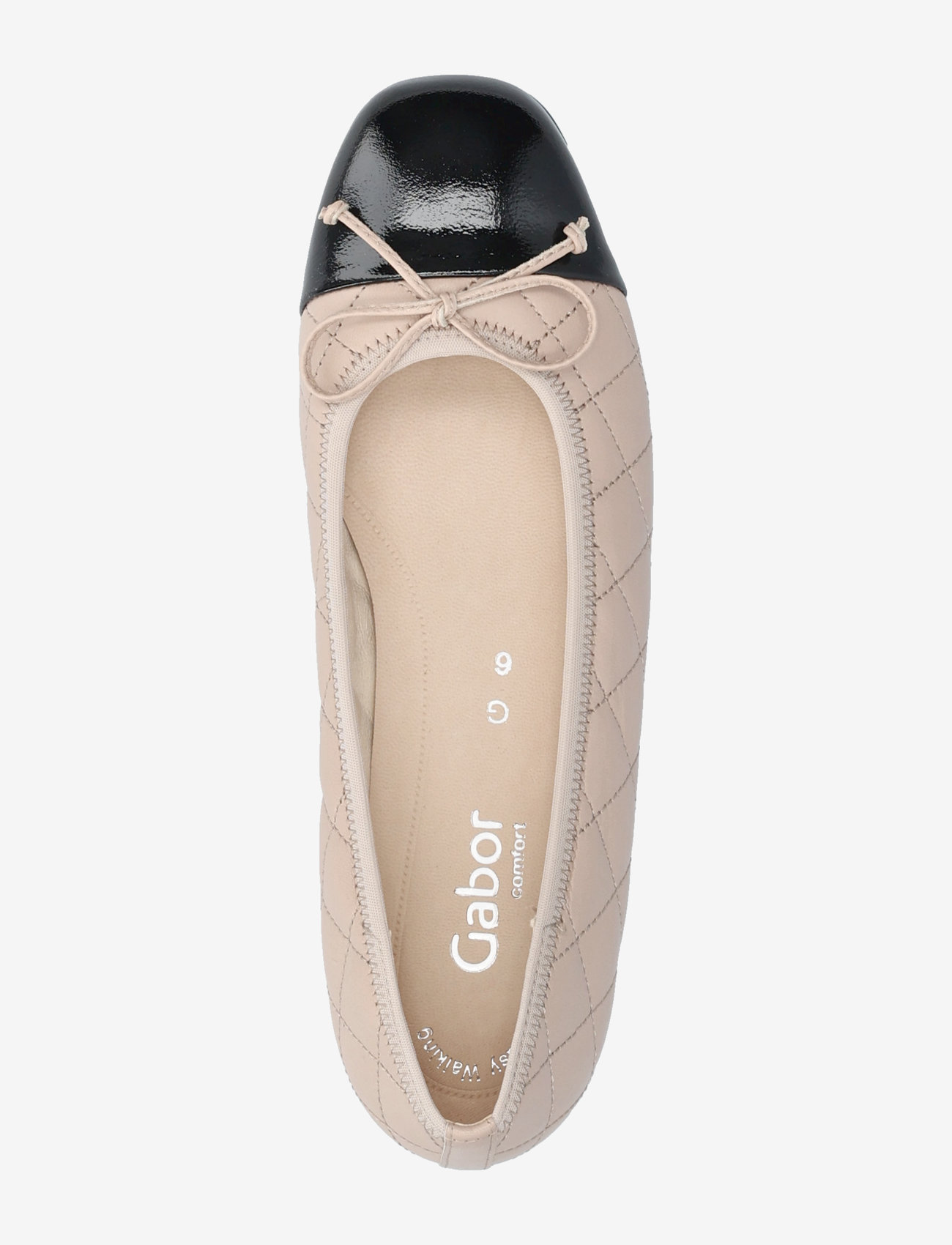 Gabor - Ballerina - kvinder - black, nude - 3