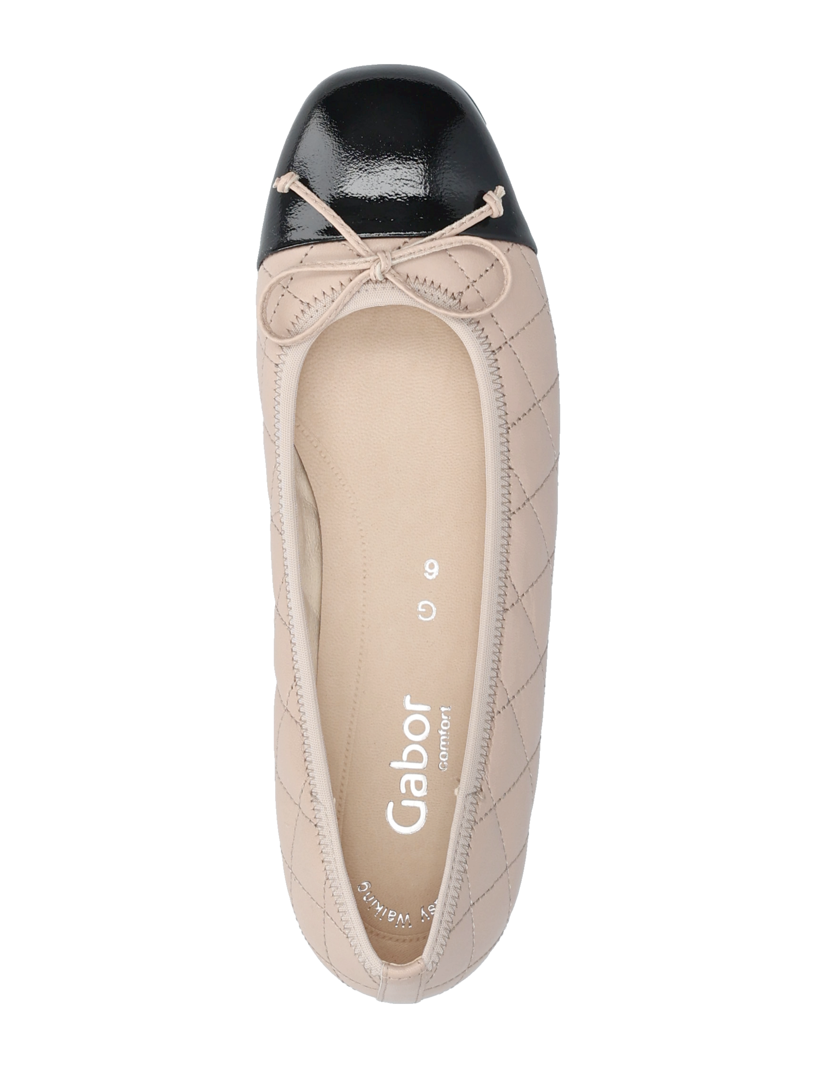 Gabor - Ballerina - black, nude - 3