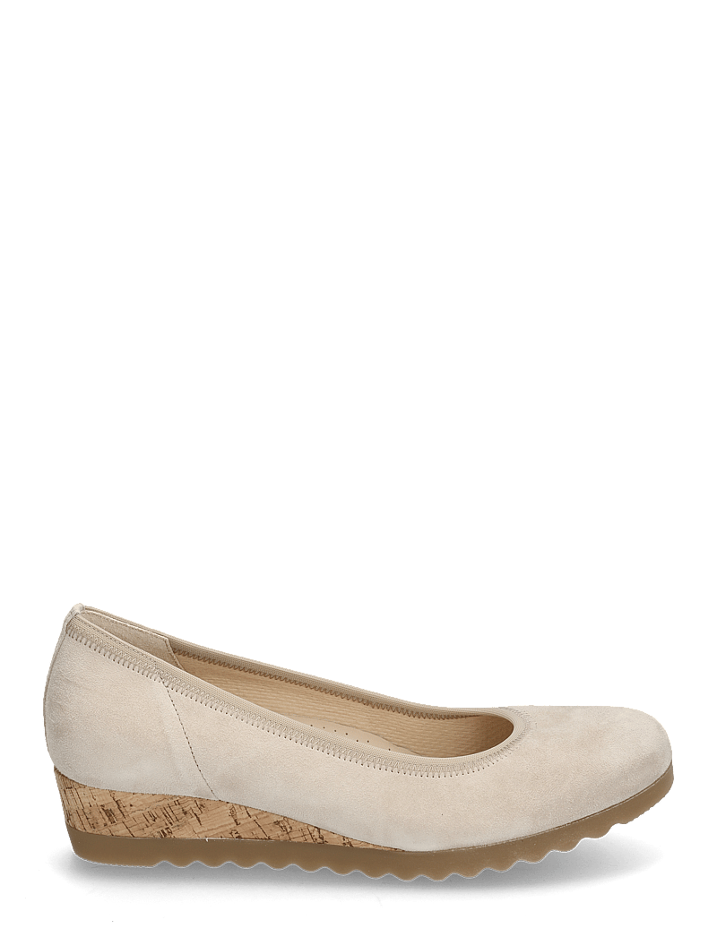 Gabor - Wedge pumps - kilehæle - sand - 1