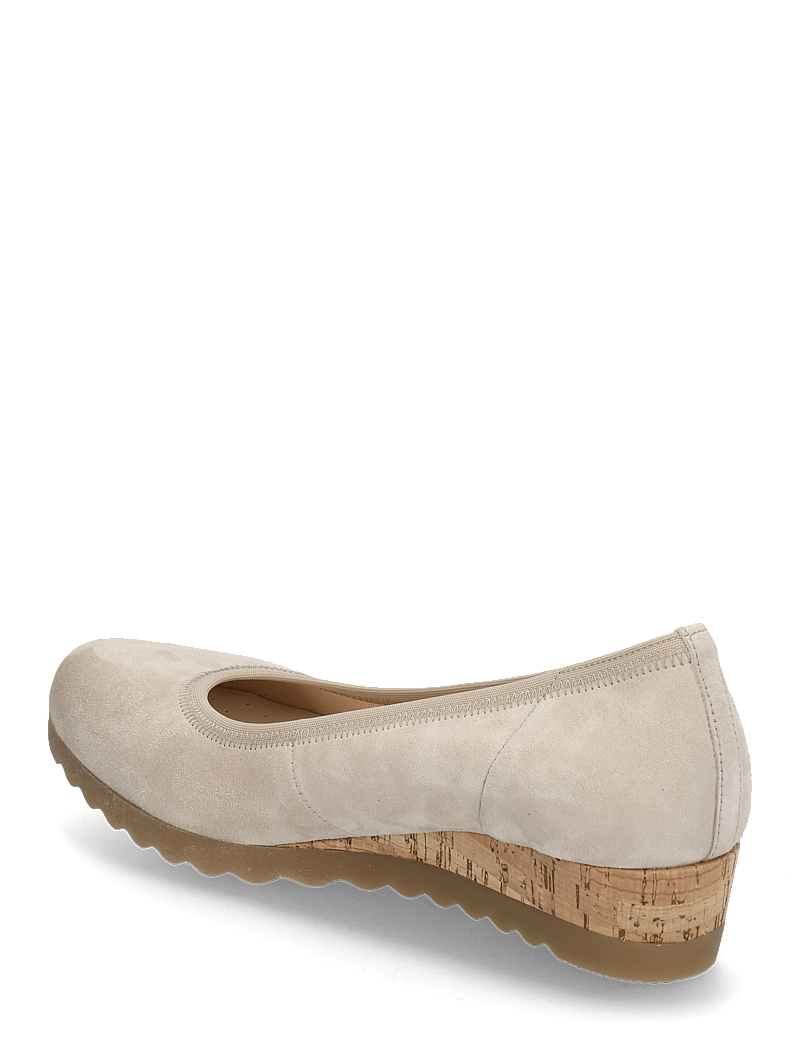 Gabor - Wedge pumps - kilehæle - sand - 2