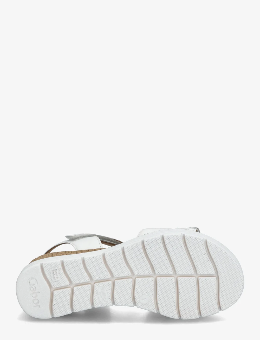 Gabor - Wedge sandal - sandales plates - white - 4