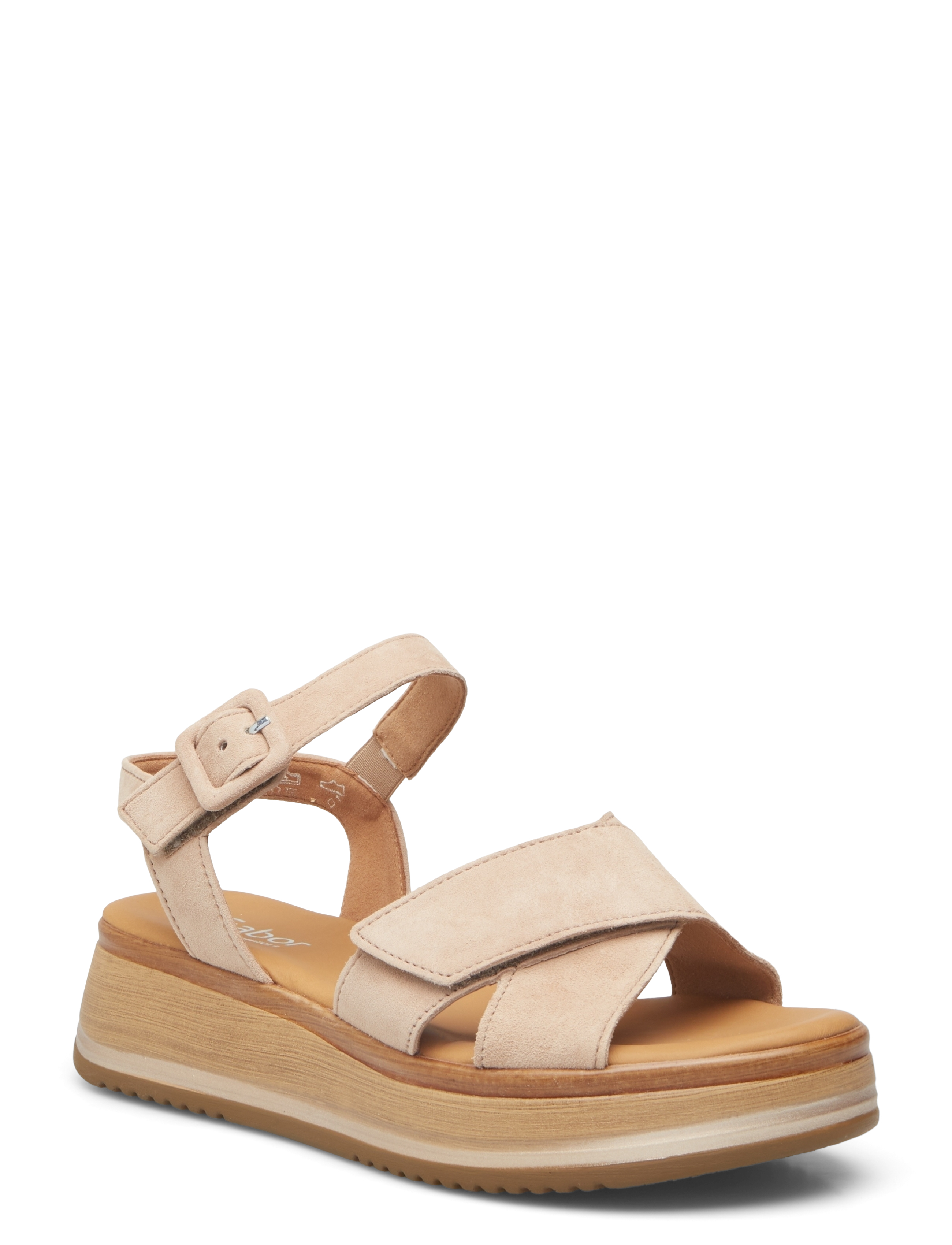 Gabor Sandal - Platformsandalen - SAND / cream